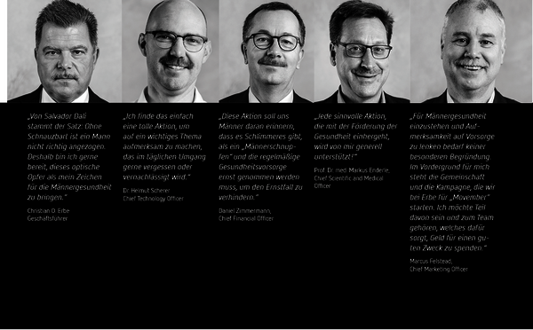 Erbe Movember Executive Management